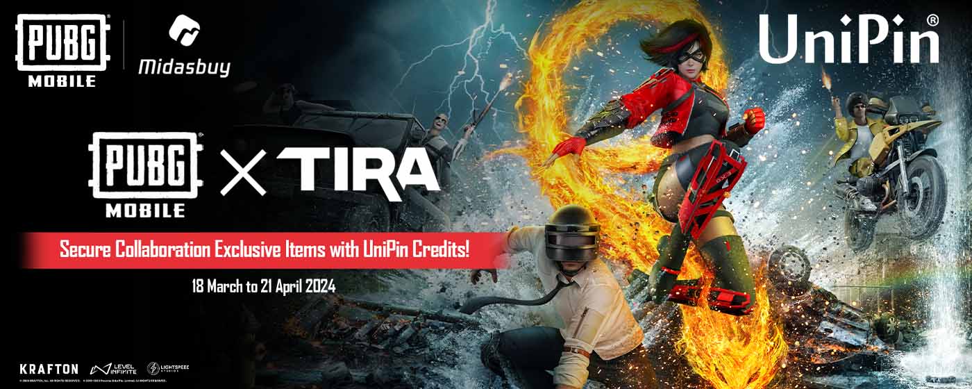 Step Into The Battlegrounds With The PUBGM x Tira Collaboration! 🌟🎮 (MY)